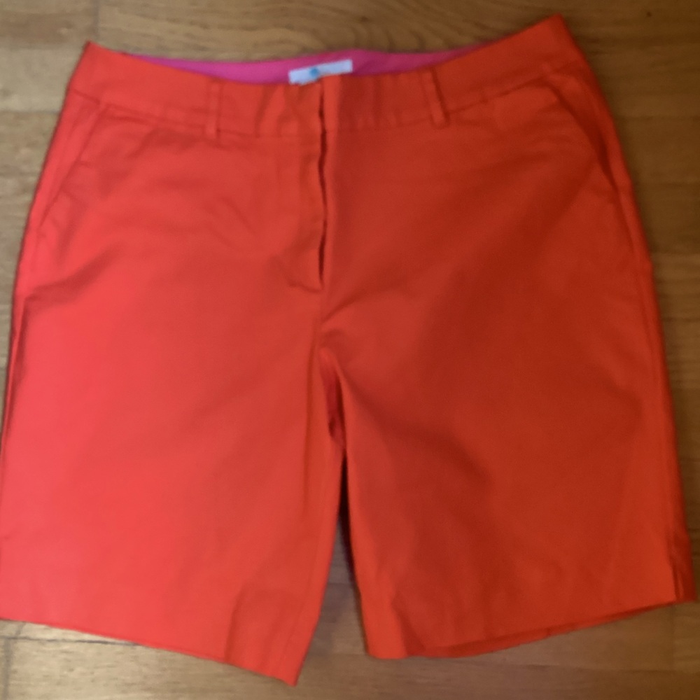 Boden Richmond shorts, size 12, 9“ inseam, red
